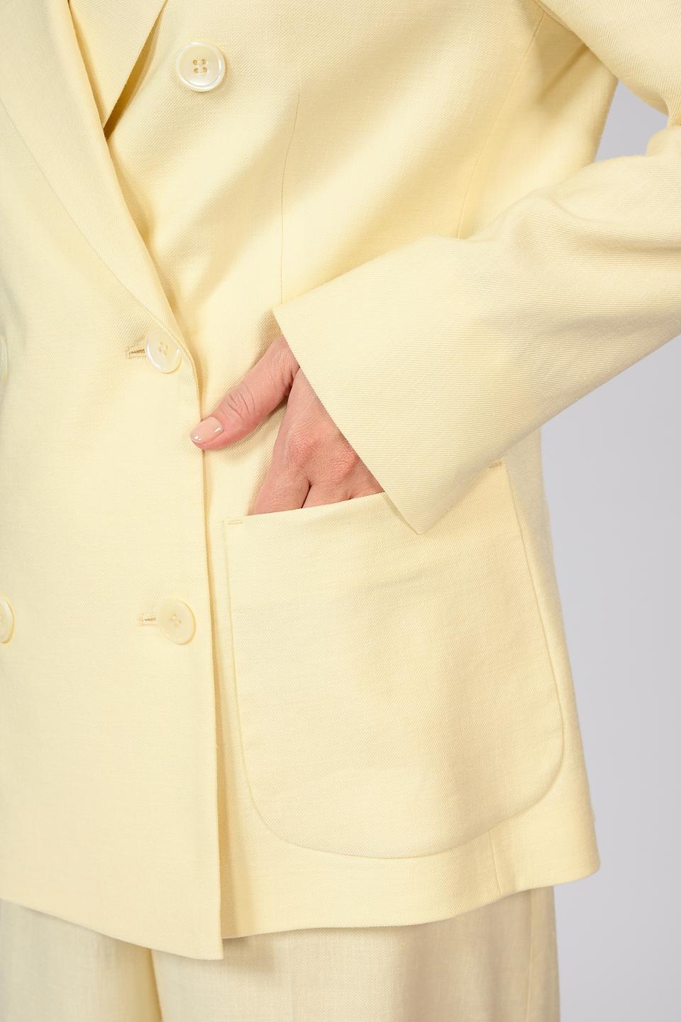 Жакет Windsor женский светло-жёлтый