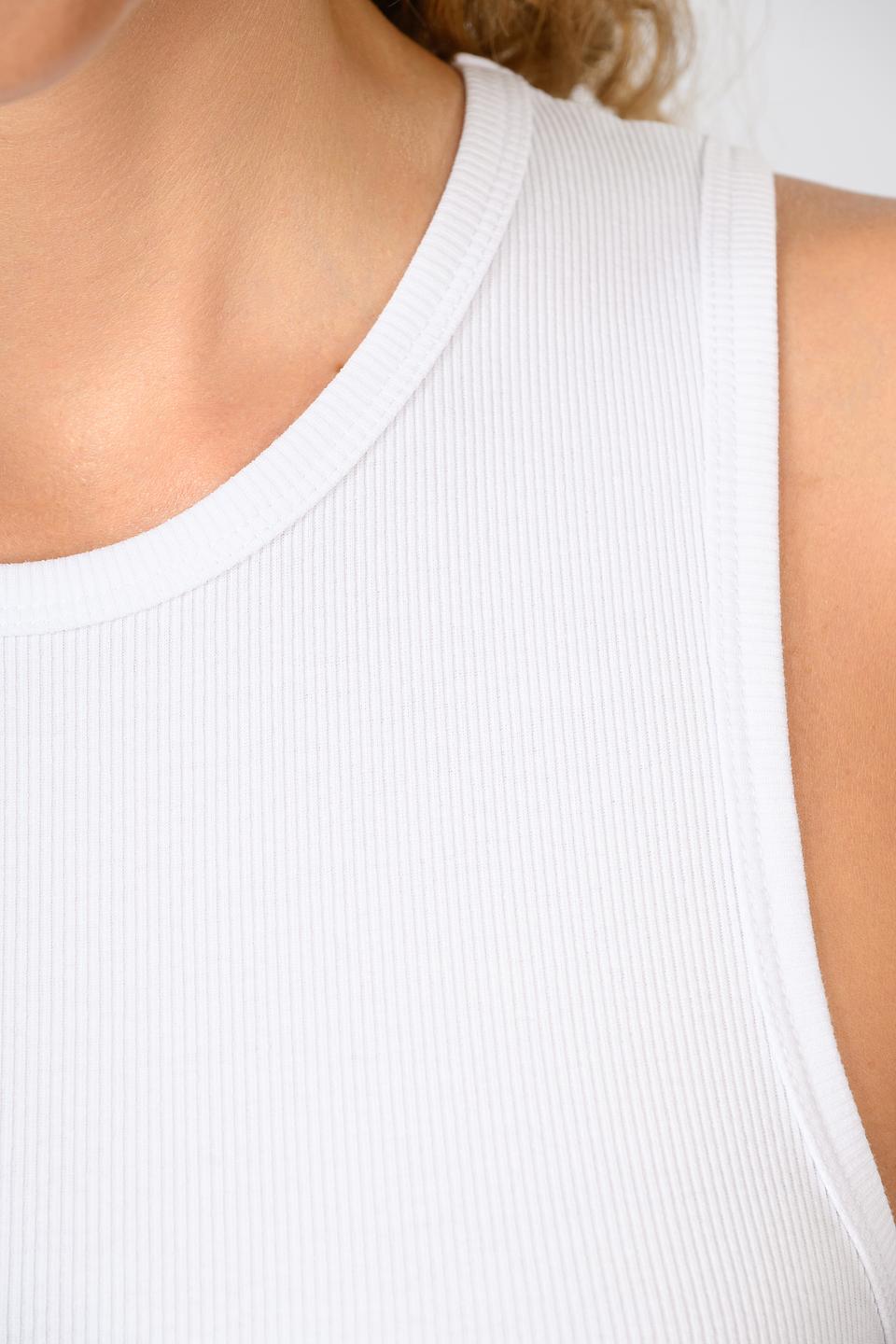 Топ Emka женский белый