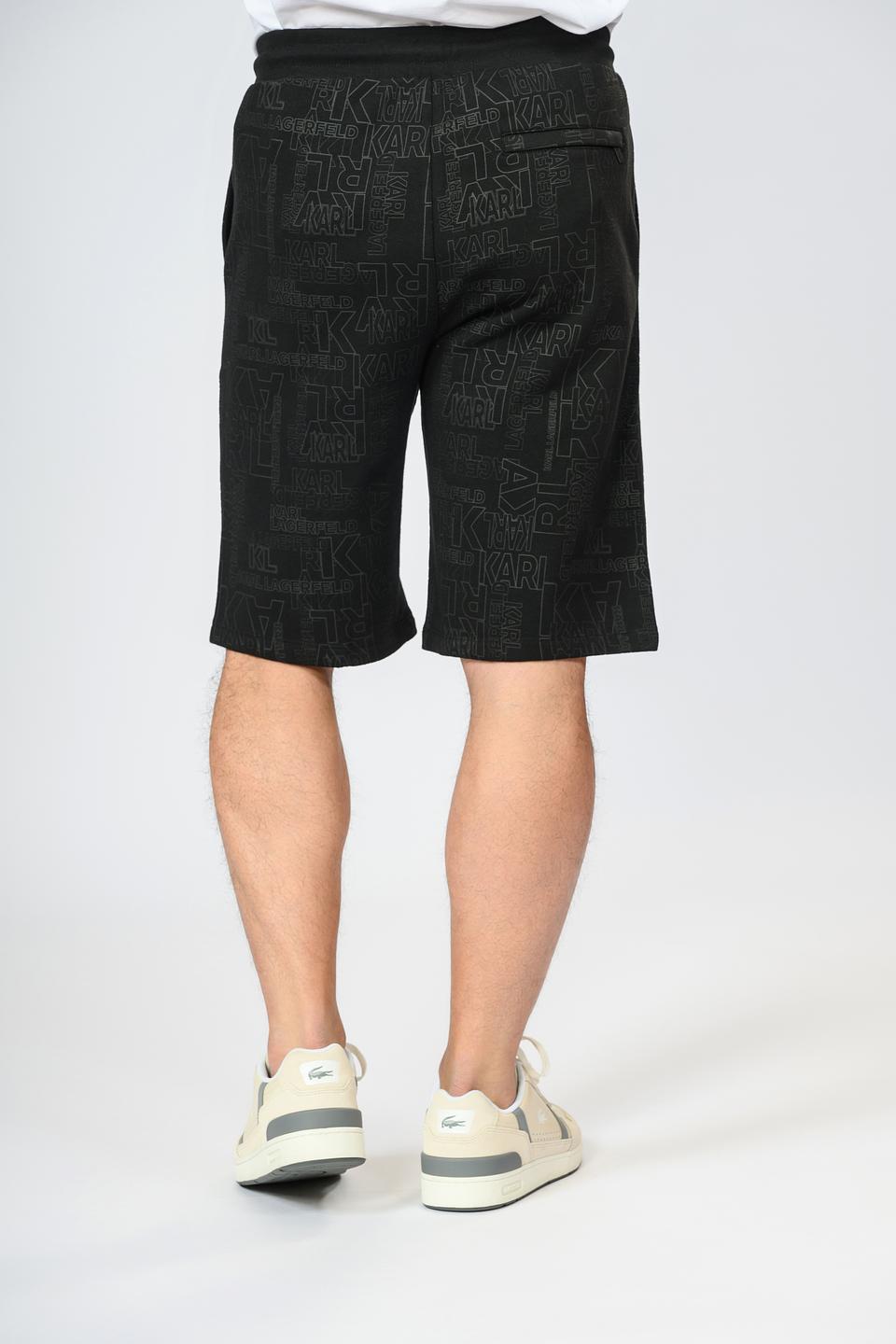 Шорты Karl Lagerfeld с логотипом чёрные