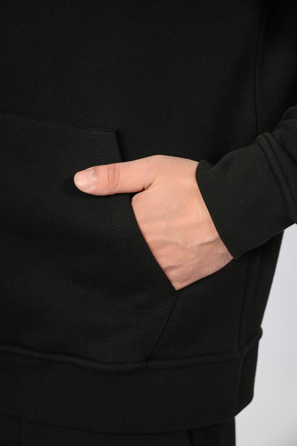 Толстовка Karl Lagerfeld чёрная с капюшоном