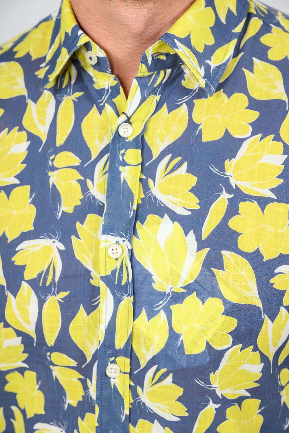 Рубашка Joop! муж. с цветочным принтом