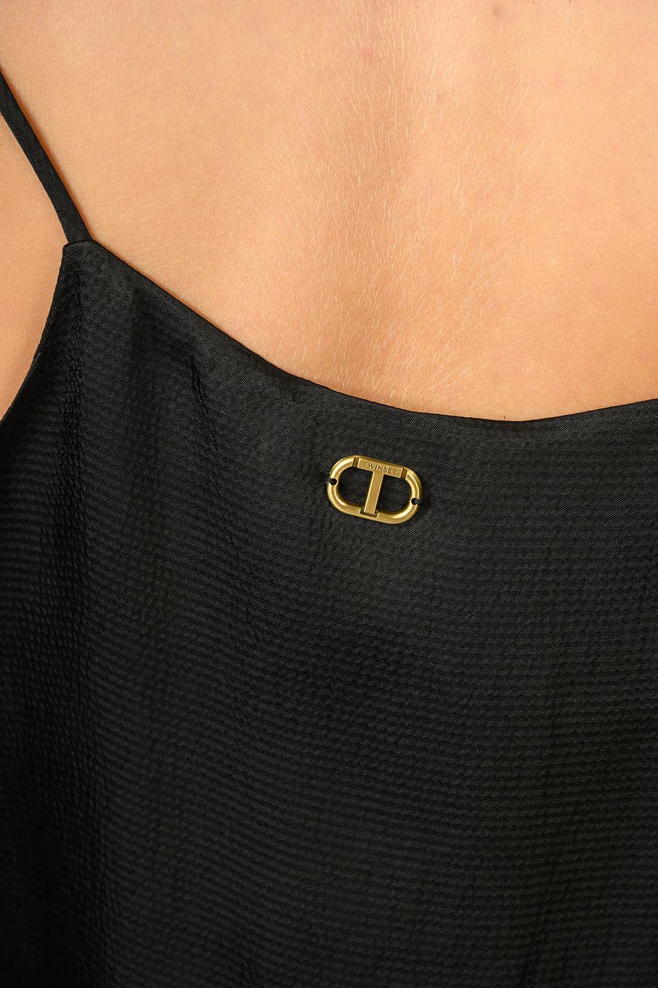 Топ Twin Set женский черный