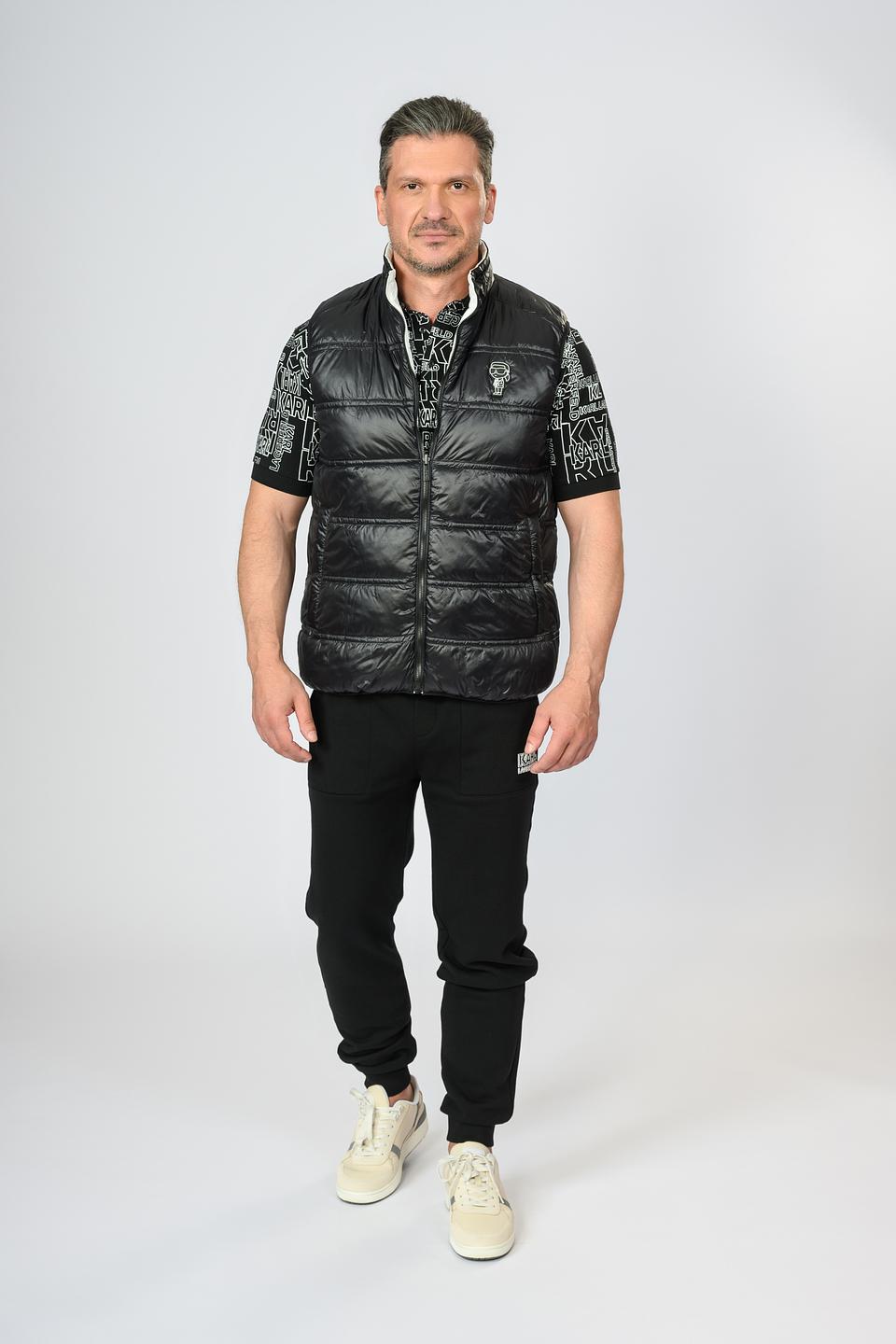 Жилет стеганый Karl Lagerfeld черный