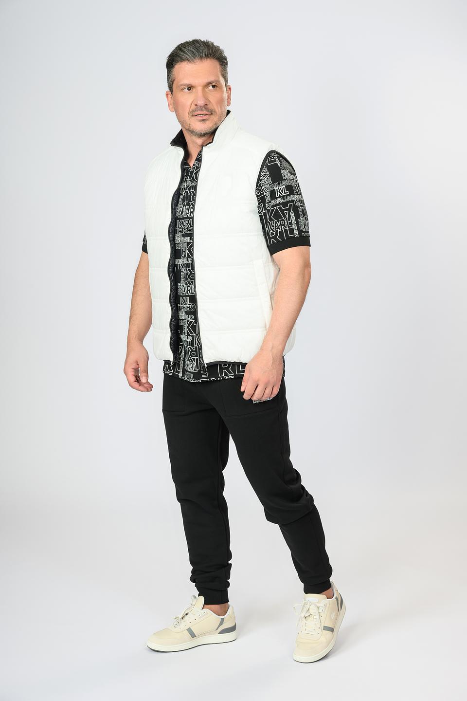 Жилет стеганый Karl Lagerfeld черный