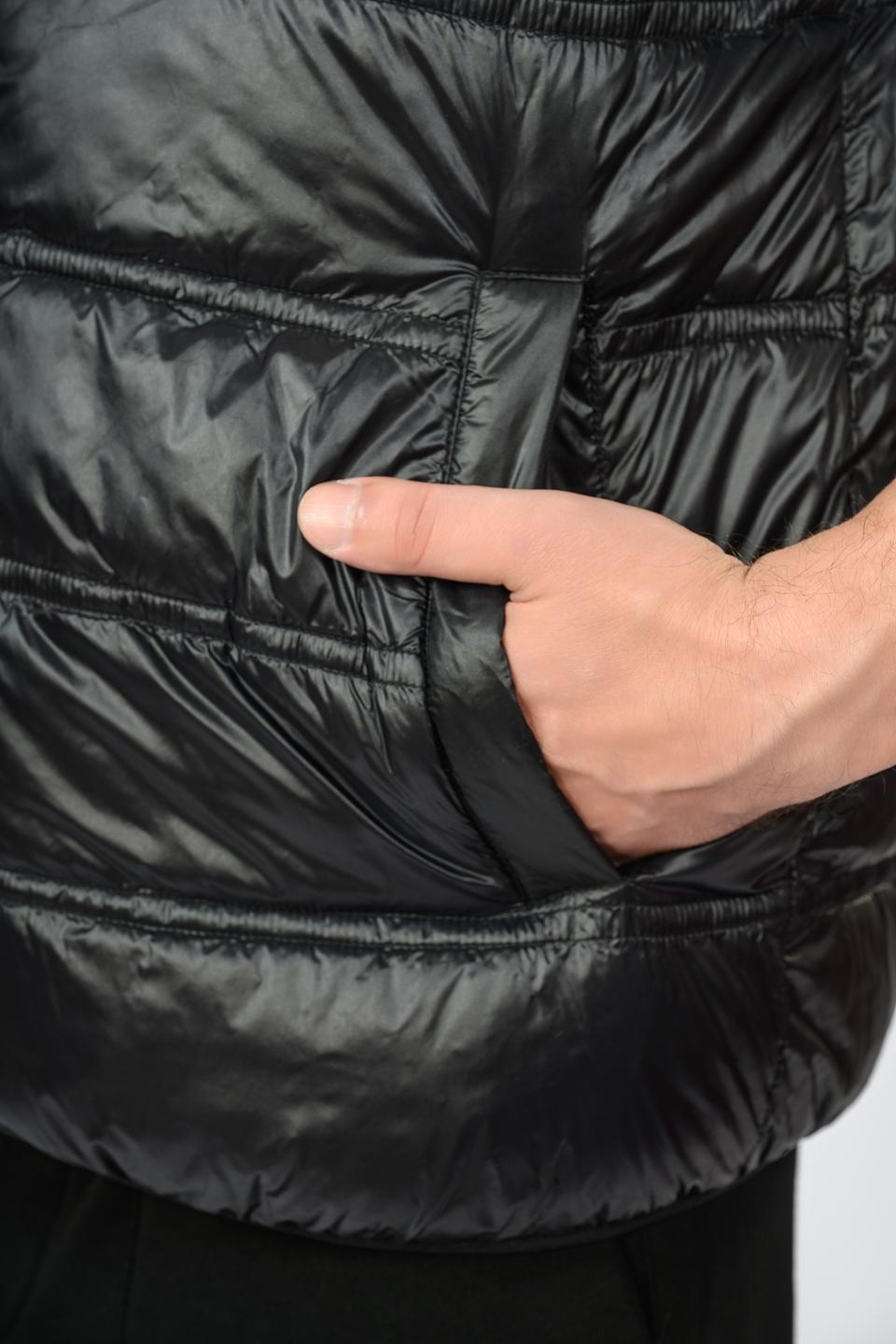 Жилет стеганый Karl Lagerfeld черный