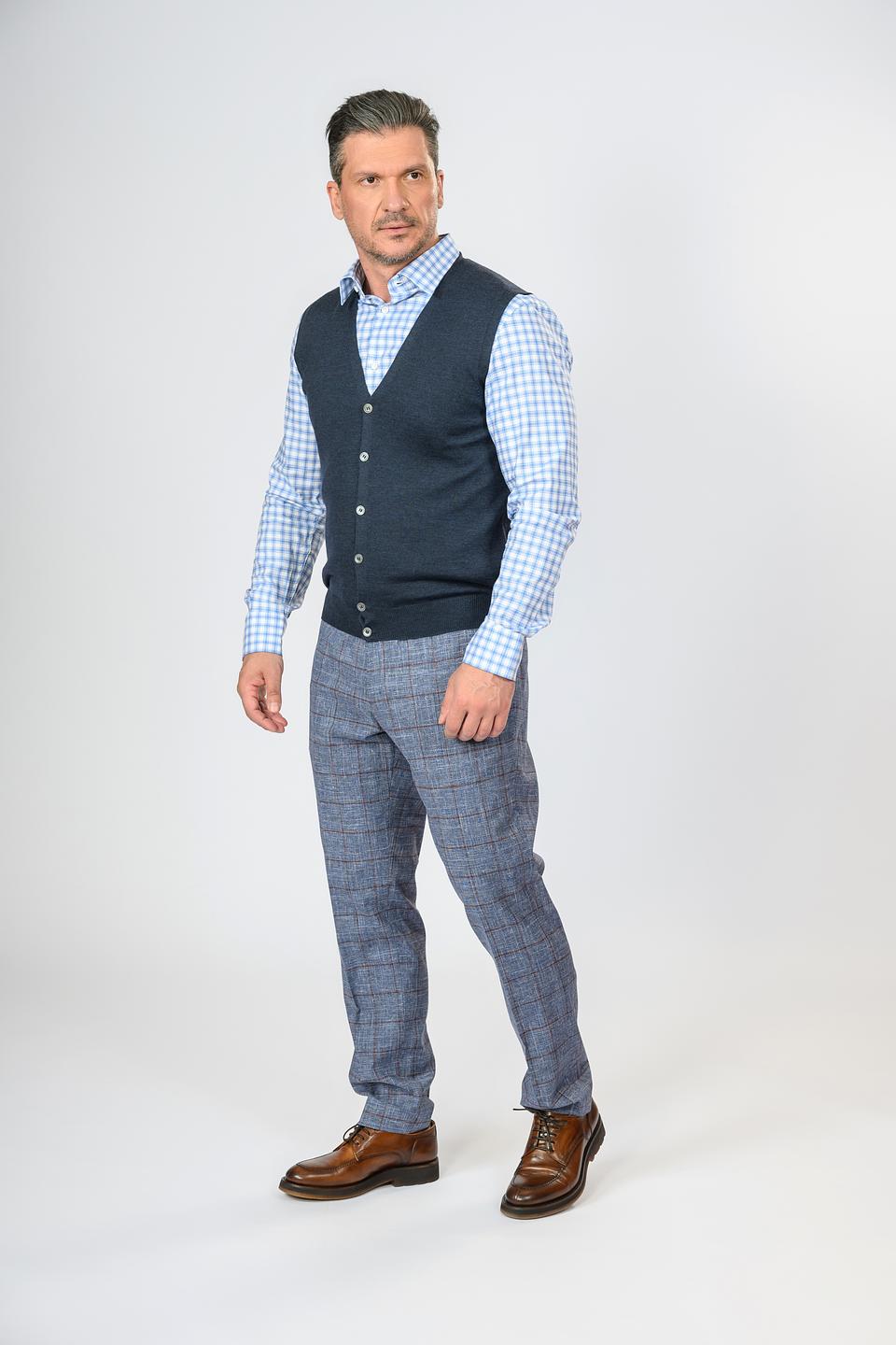 Жилет Gran Sasso мужской тёмно-синий