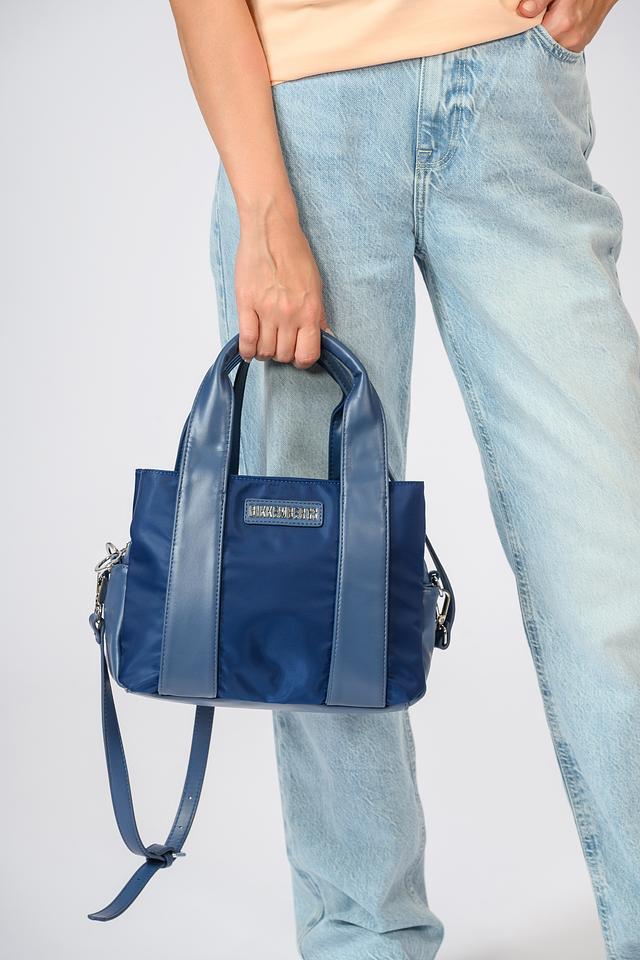 Сумка Bikkembergs нейлон синяя