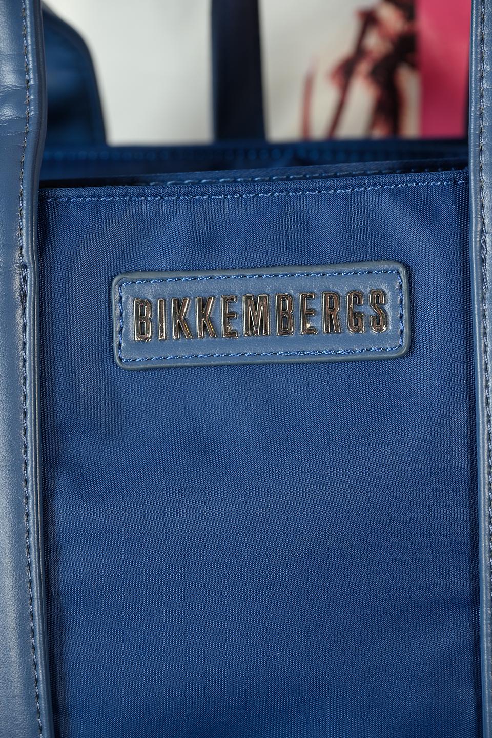 Сумка Bikkembergs нейлон синяя