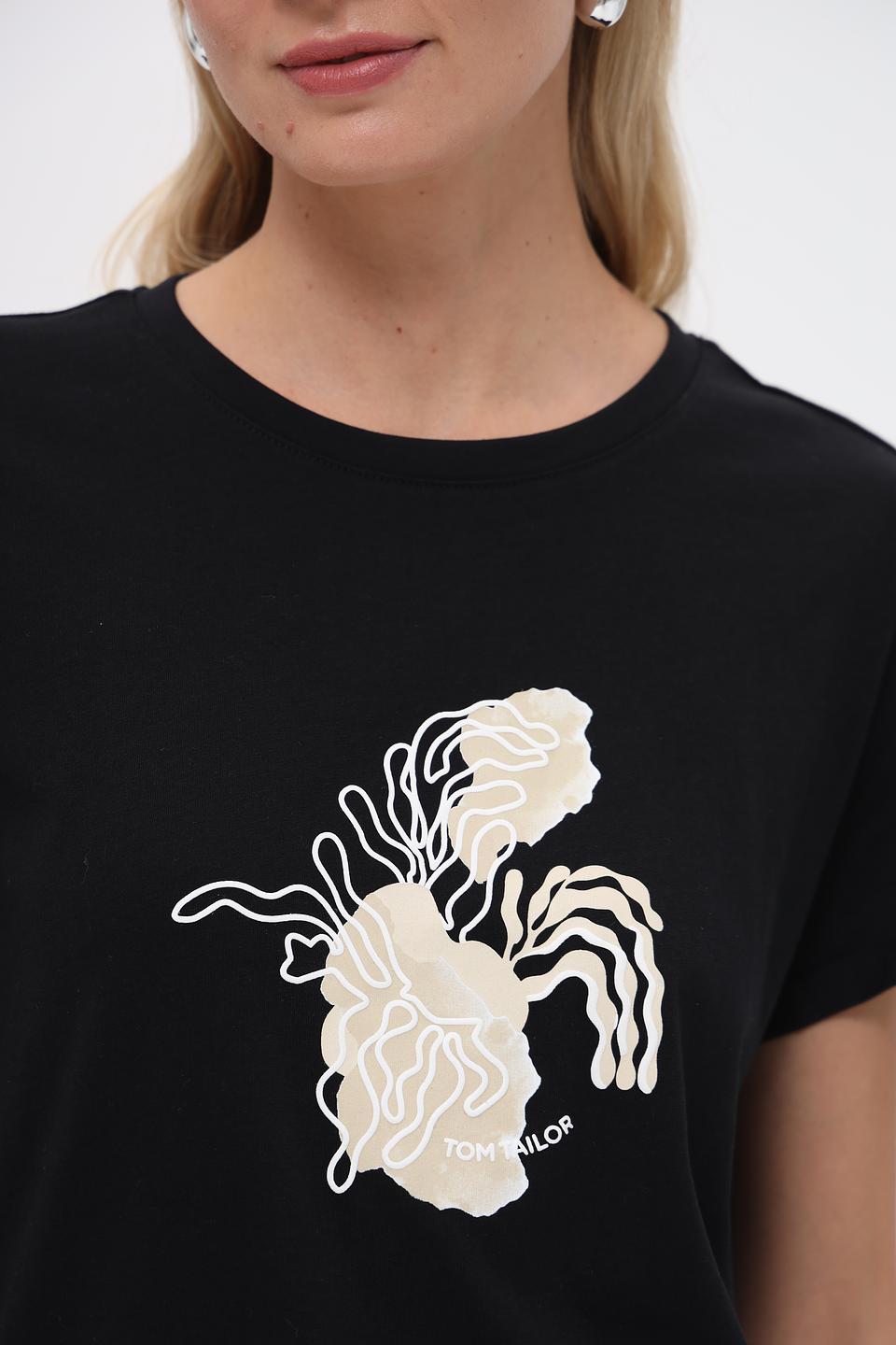 Футболка Tom Tailor с принтом