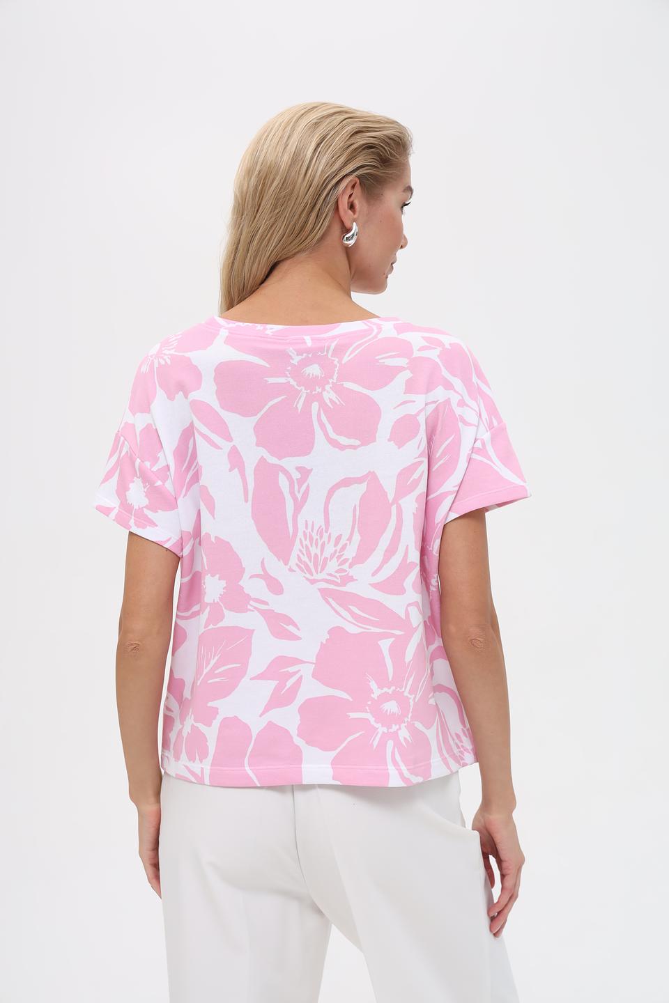 Пуловер Monari с цветочным принтом