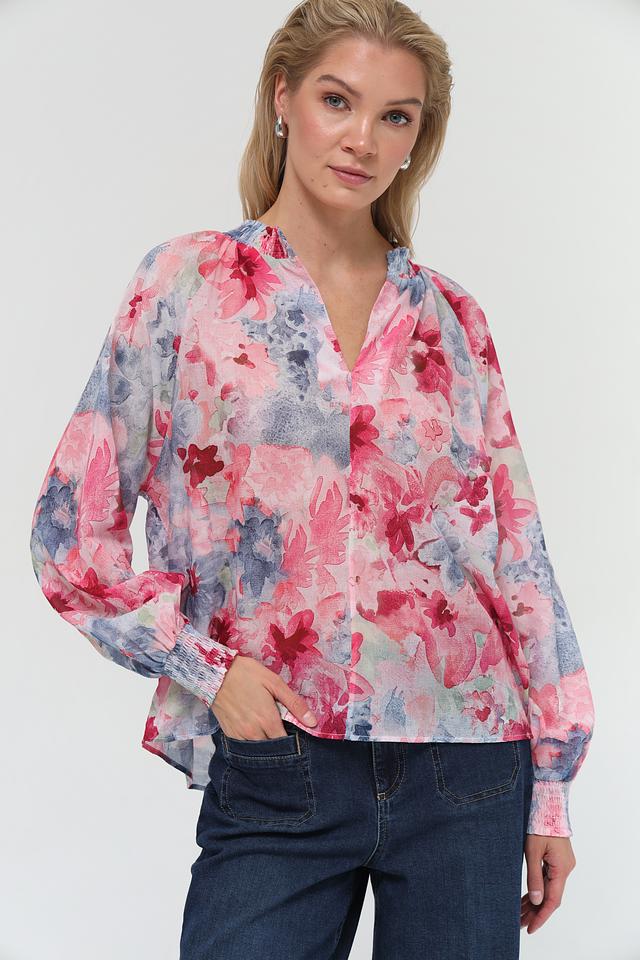 Блуза Monari с цветочным принтом