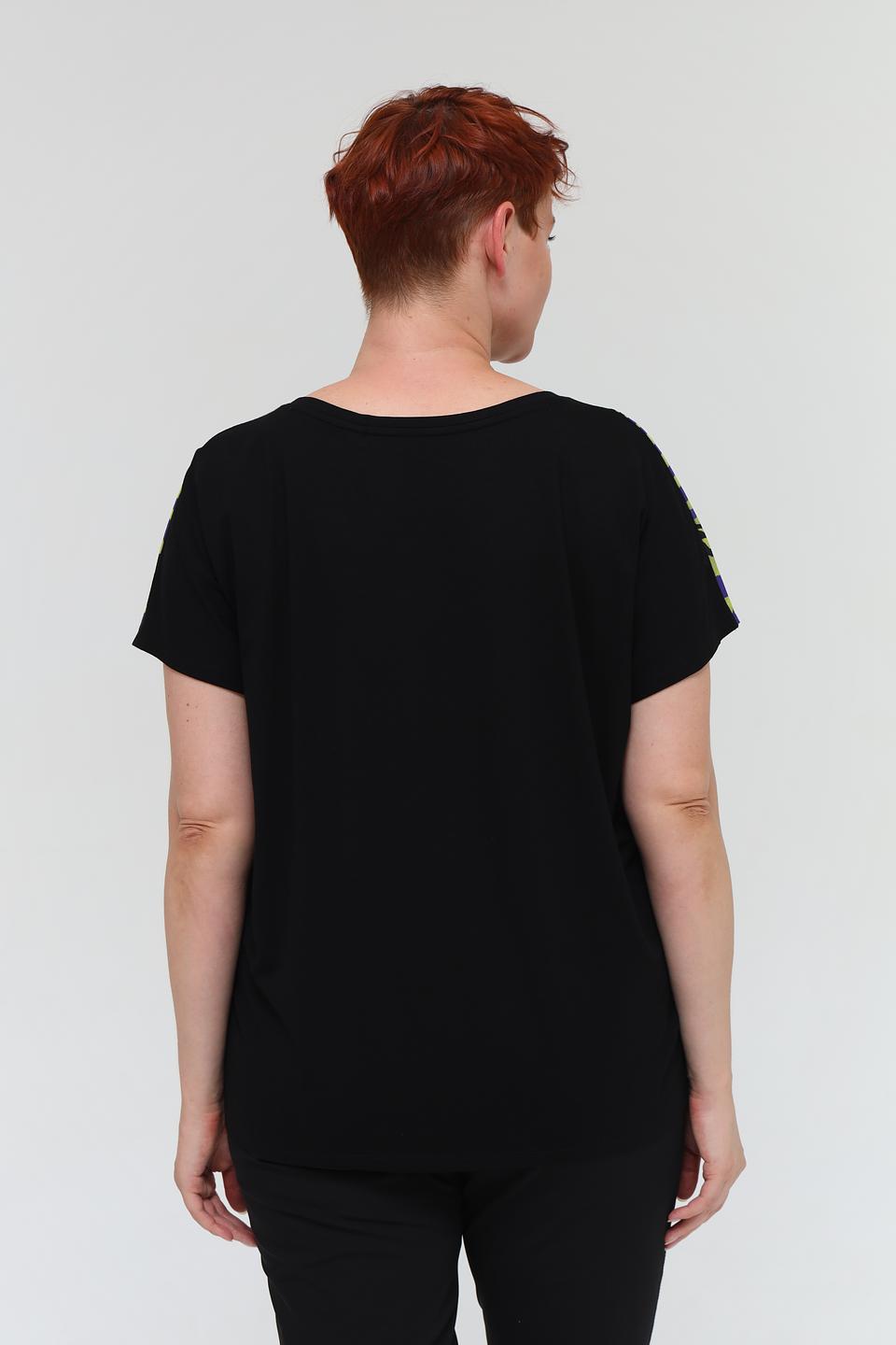 Блуза Samoon с принтом зебра