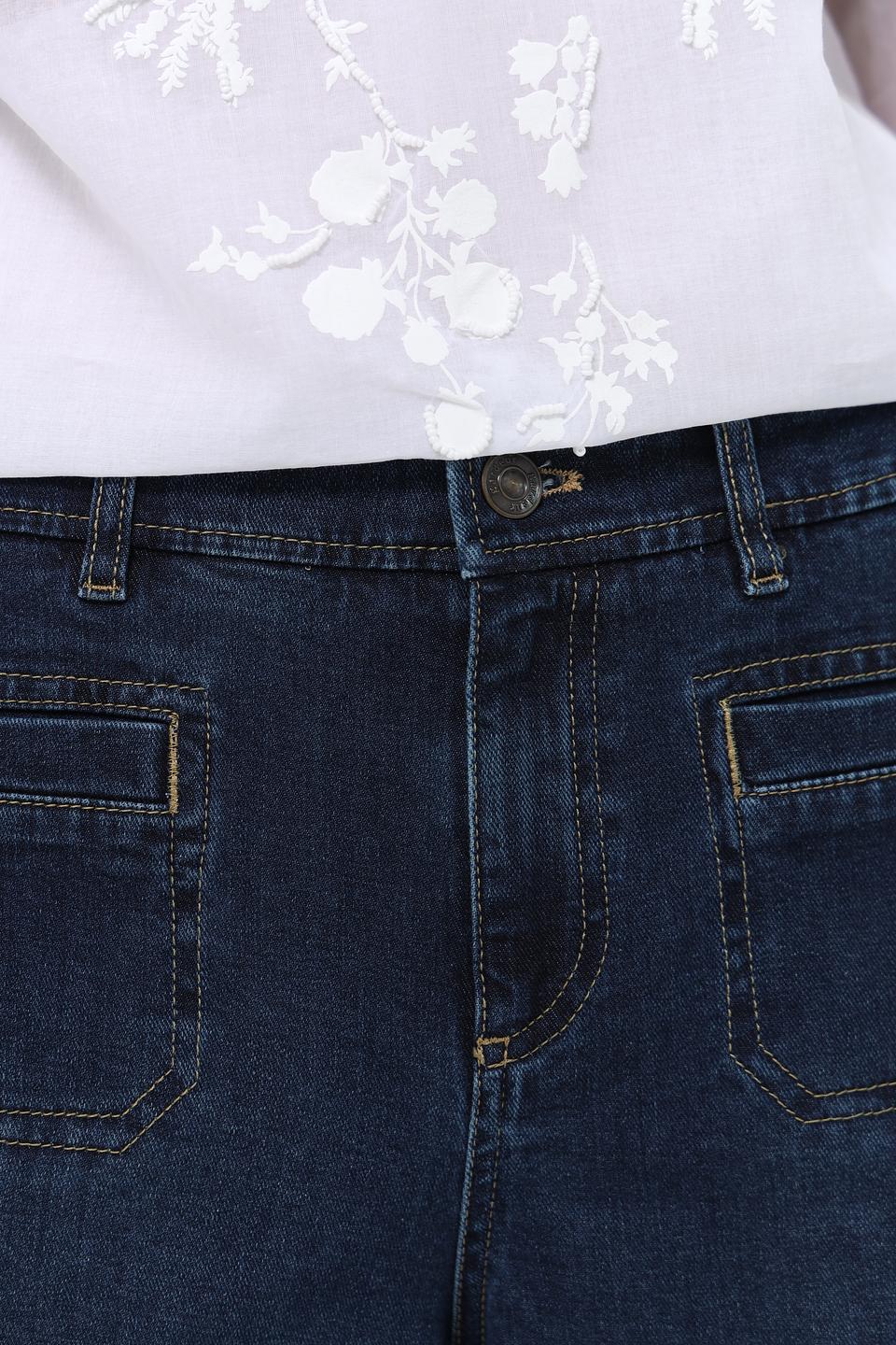 Джинсы Gardeur прямого кроя синие