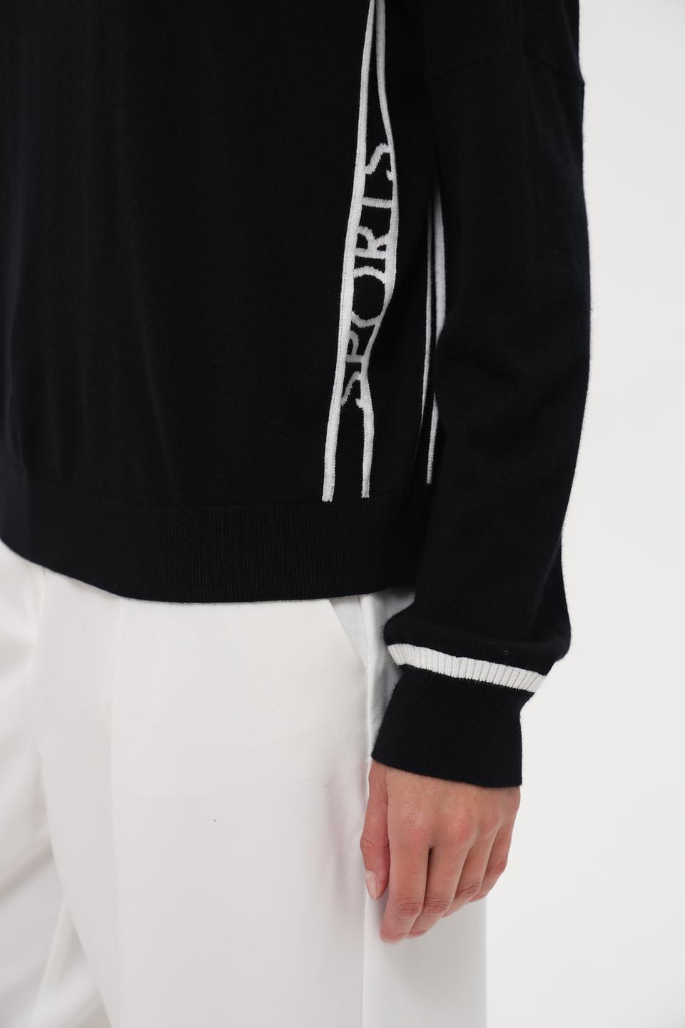 Пуловер Marc Cain с полоской