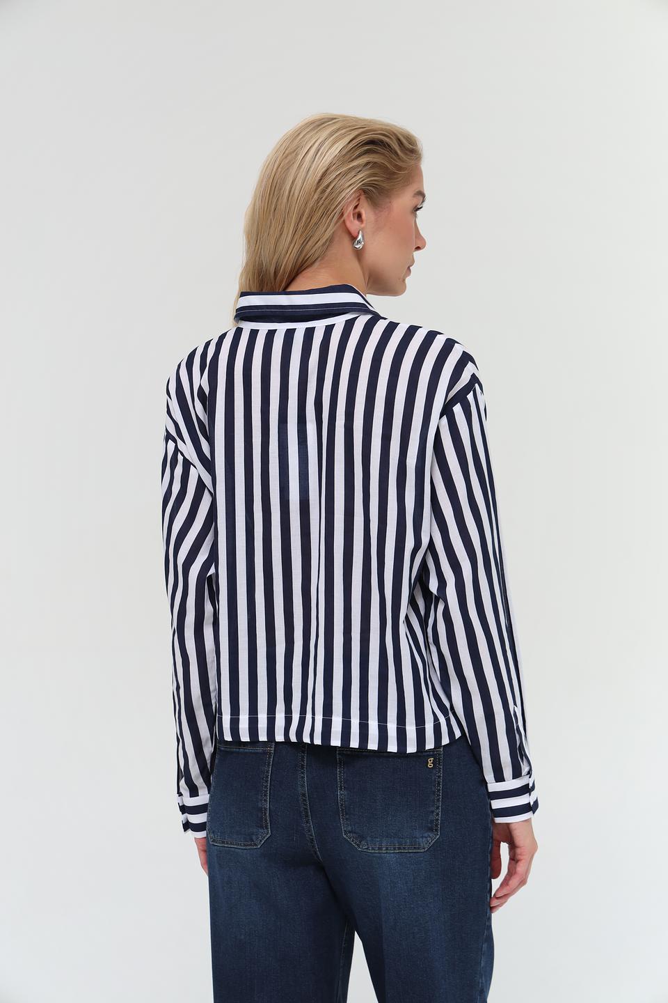 Блуза Monari в полоску