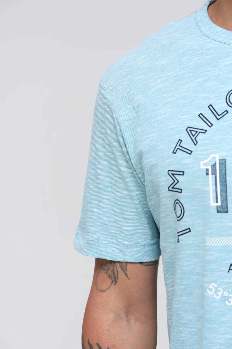 Футболка Tom Tailor Essentials голубая