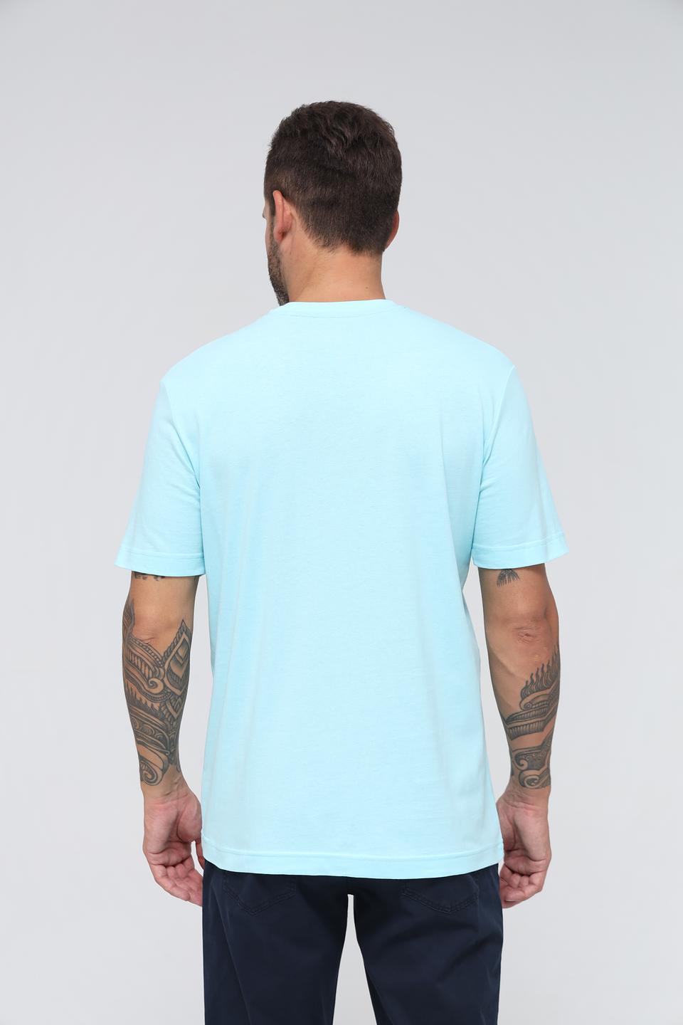 Футболка Tom Tailor PACIFIC PARADISE голубая