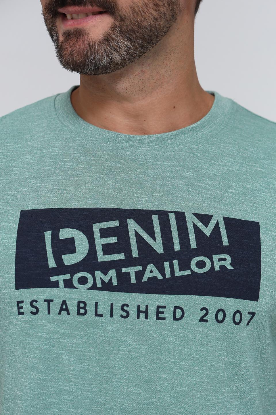 Футболка Tom Tailor denim мятная