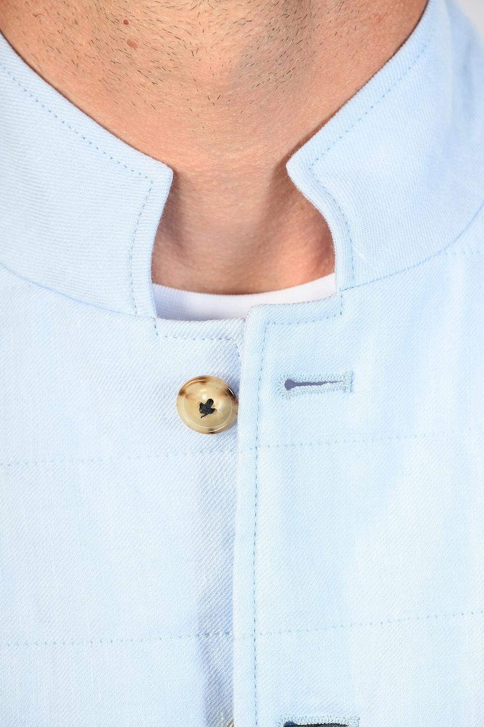 Жилет Windsor стеганый голубой