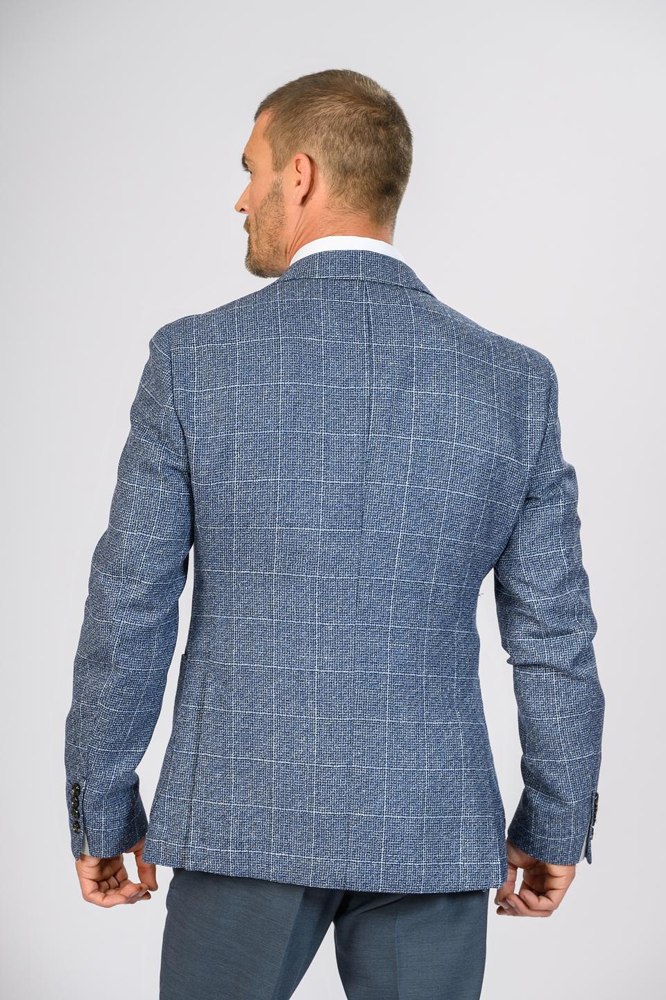 Пиджак Joop! мужской в клетку синий