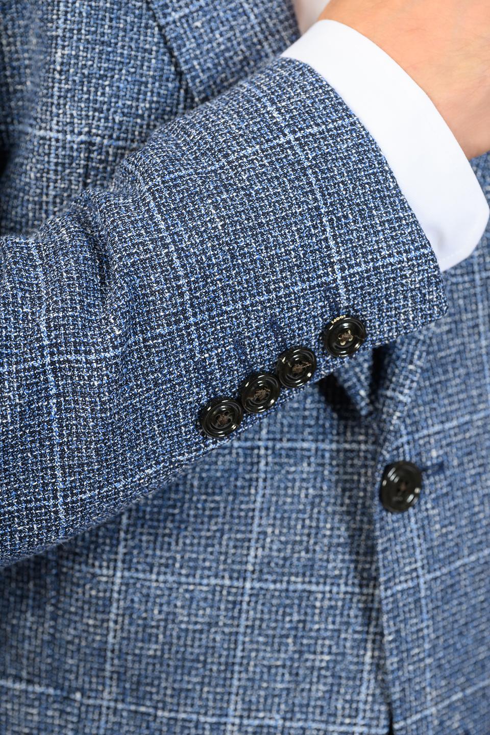 Пиджак Joop! мужской в клетку синий