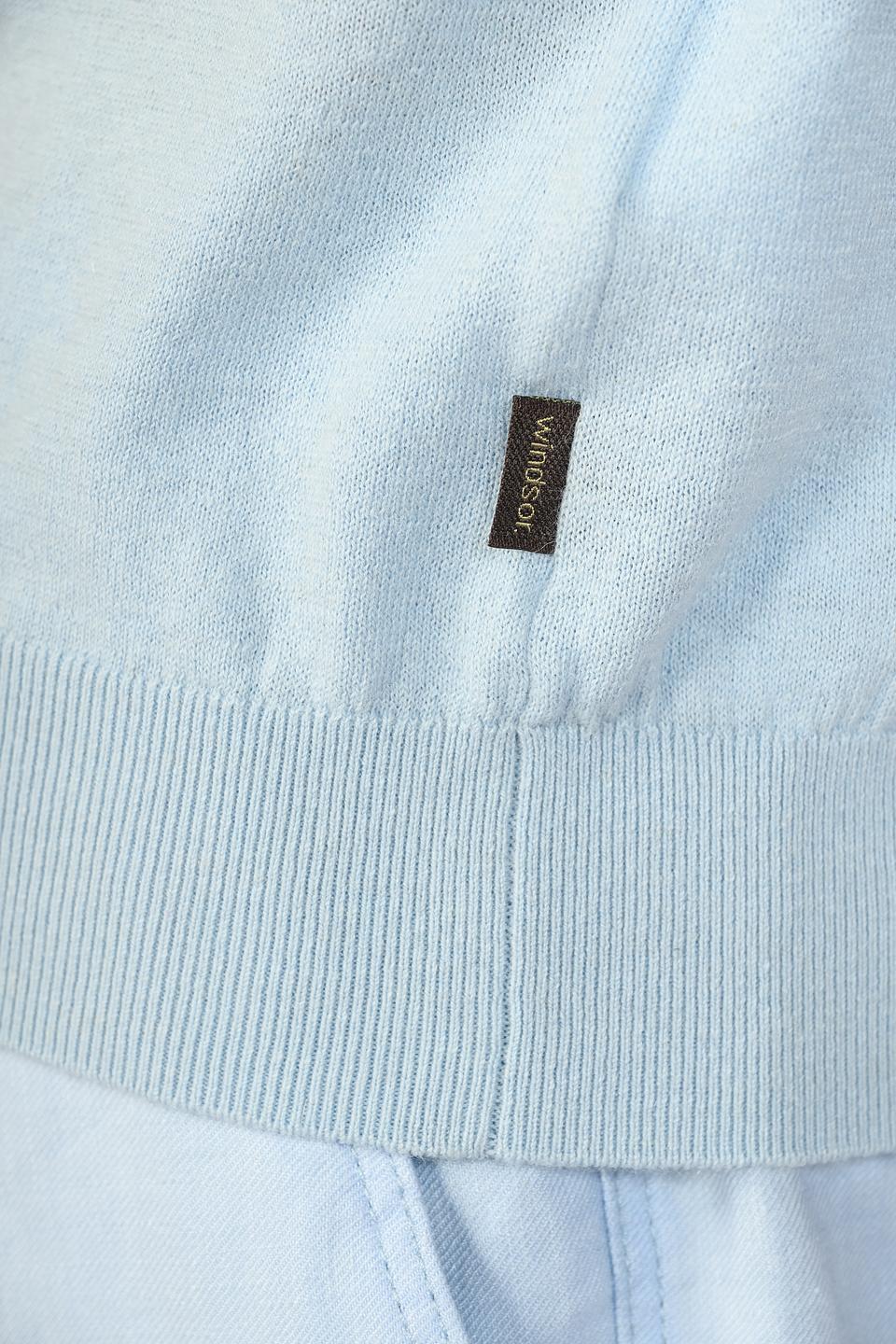 Джемпер Windsor муж. светло-голубой