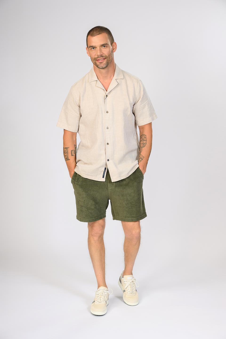 Рубашка Hechter мужская песочная