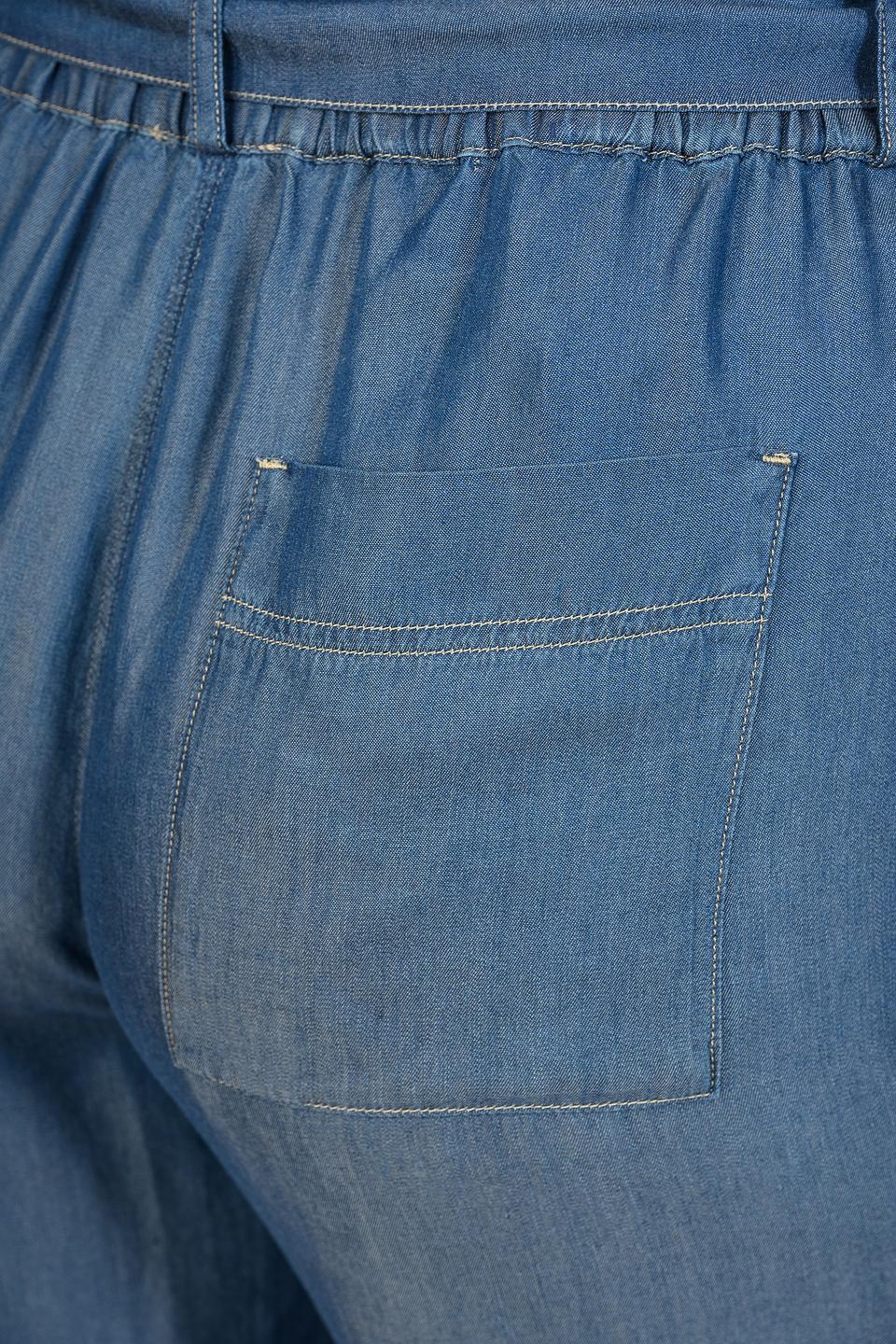 Брюки палаццо Persona синие