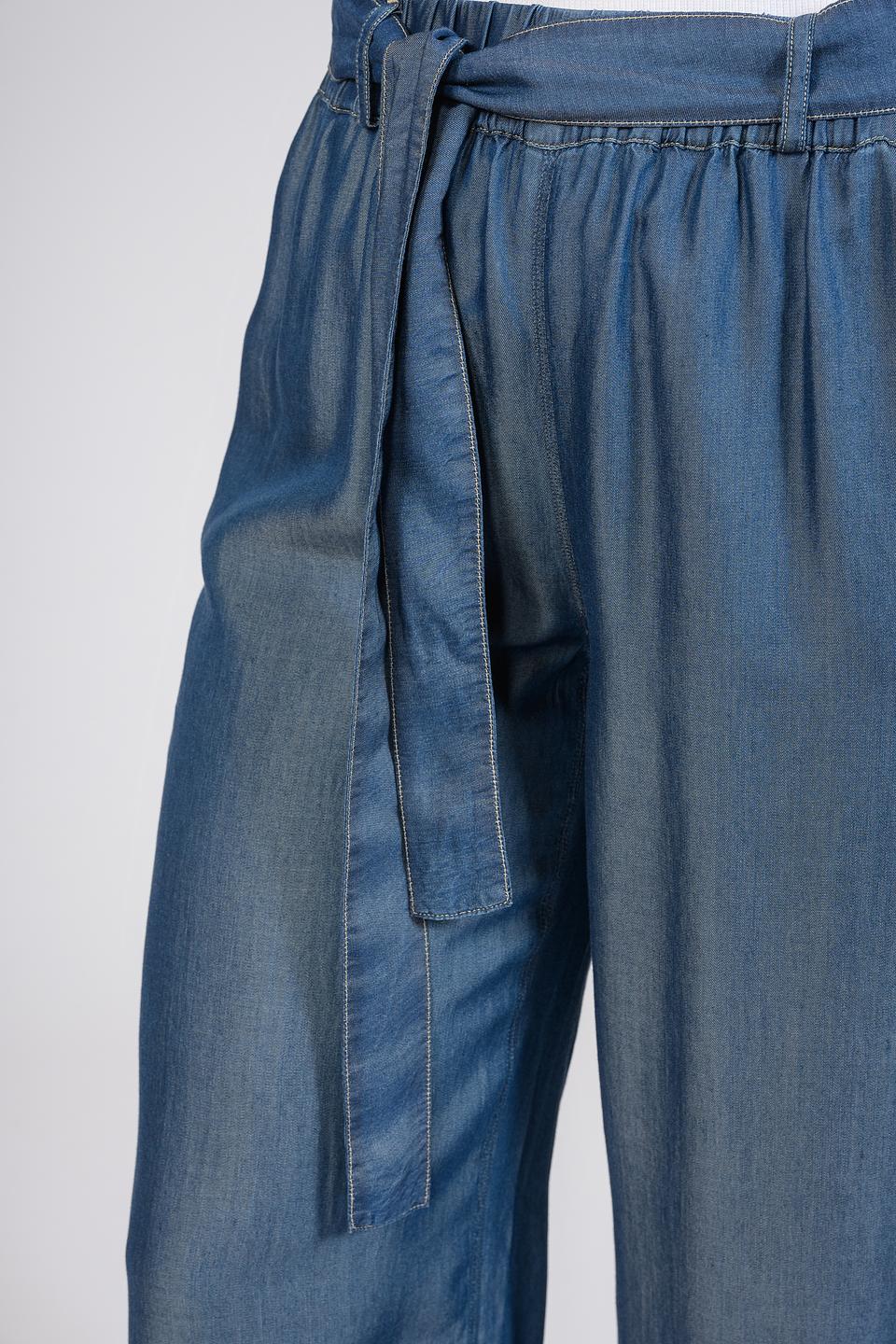 Брюки палаццо Persona синие