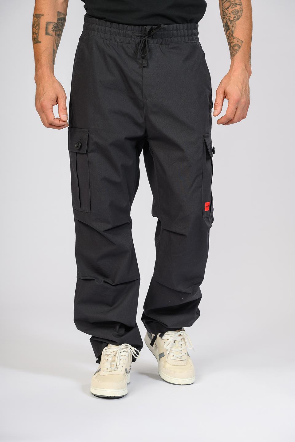 Брюки карго Hugo чёрные