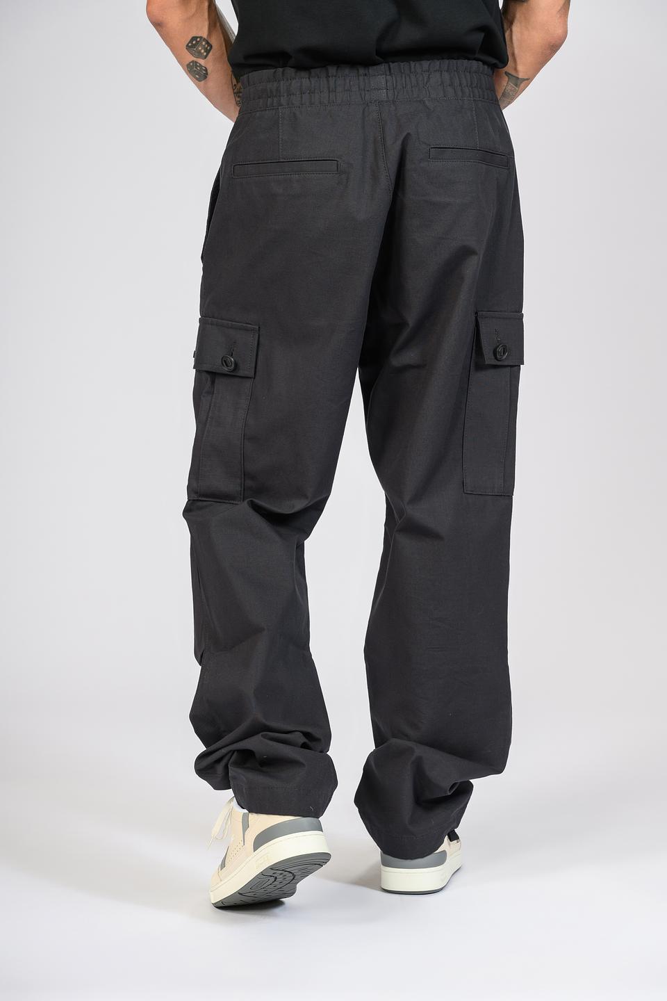 Брюки карго Hugo чёрные