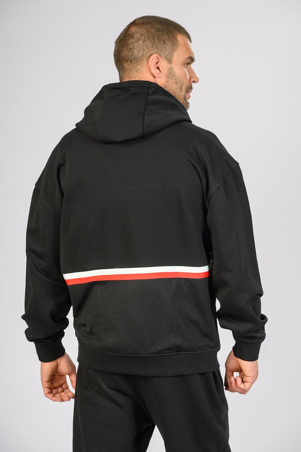 Толстовка Hugo с логотипом чёрная