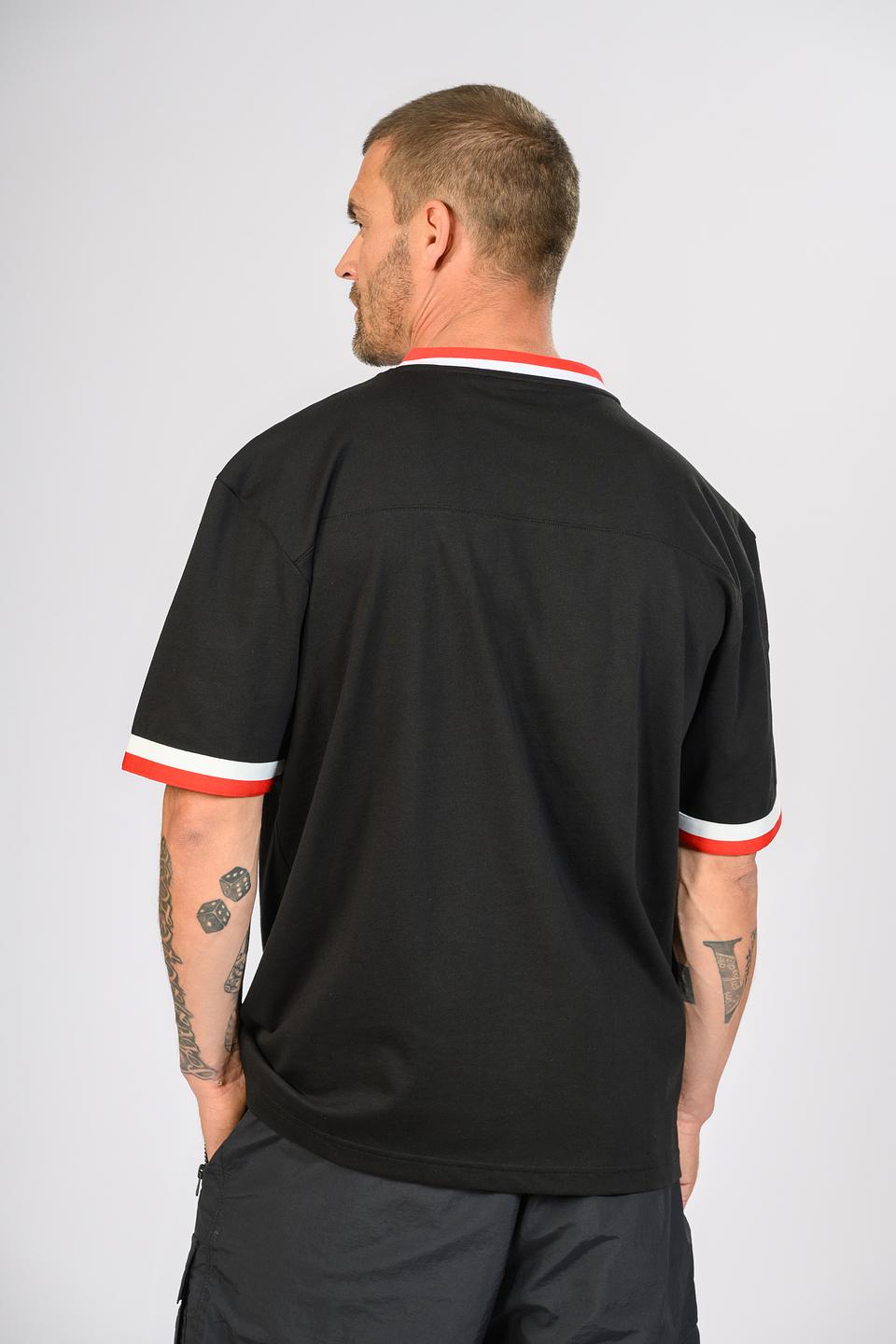 Футболка Hugo логотип чёрная