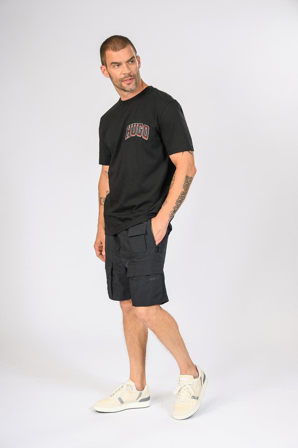Шорты Hugo карго чёрные