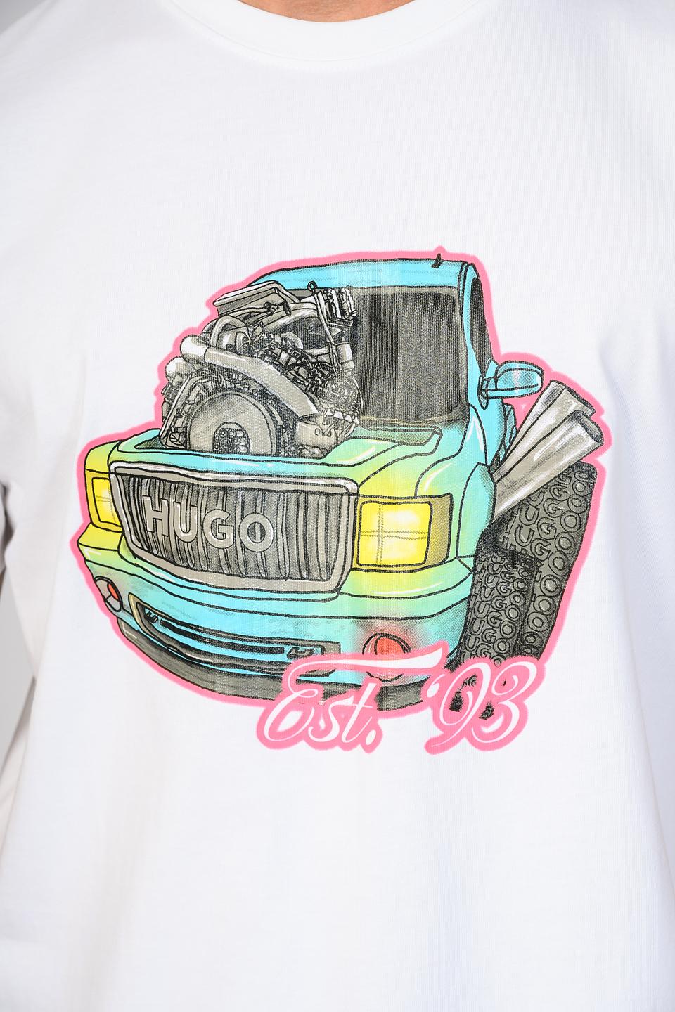 Футболка Hugo с принтом