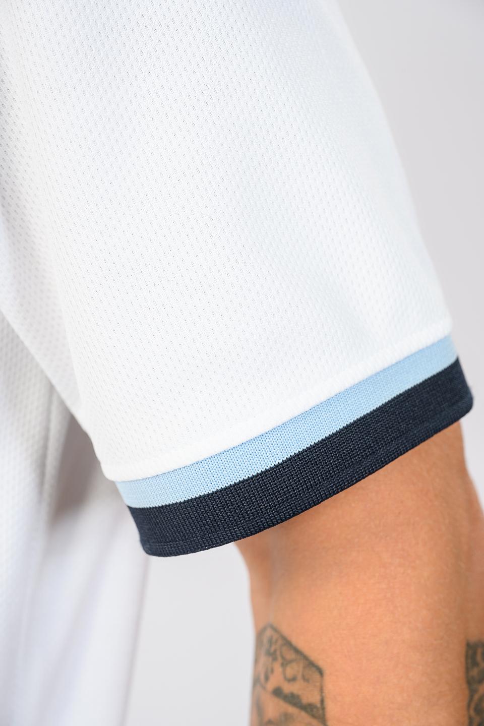 Поло Hugo с логотипом белый