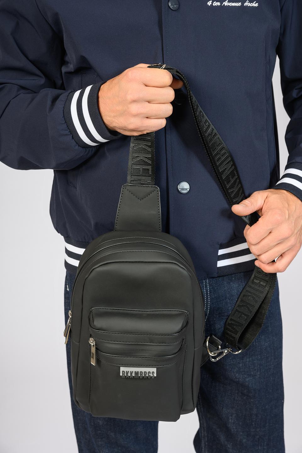 Сумка Bikkembergs мужская чёрная через плечо