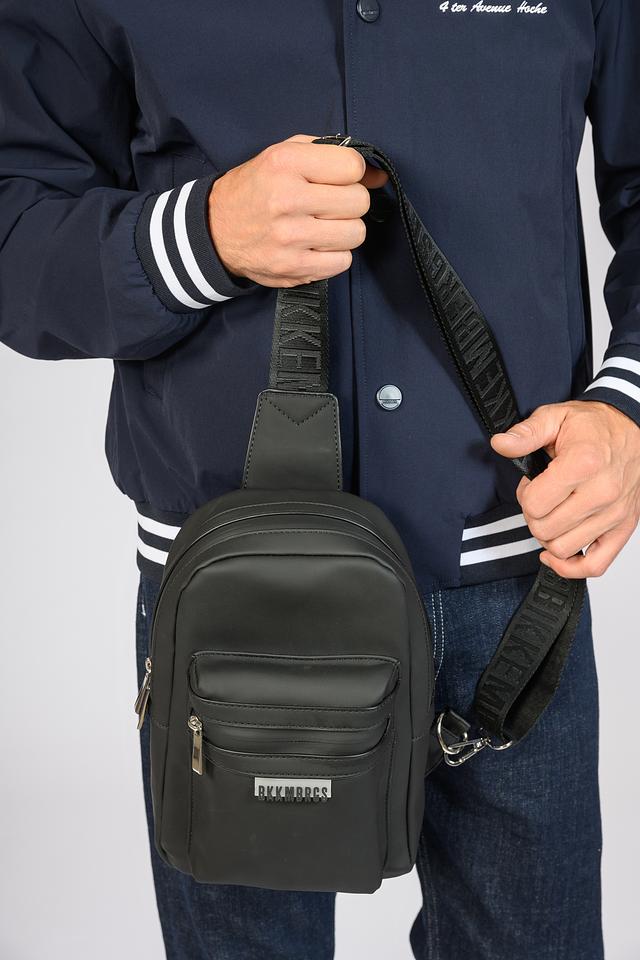 Сумка Bikkembergs мужская чёрная через плечо