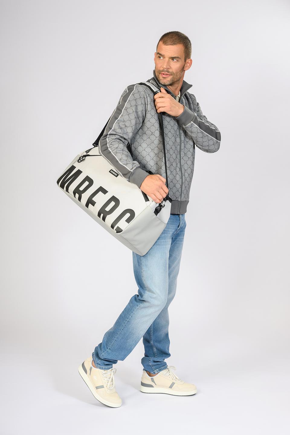 Сумка дорожная Bikkembergs серая