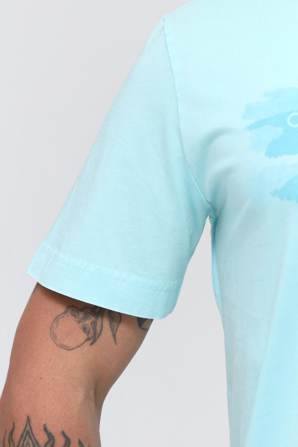 Футболка Tom Tailor CALI голубая