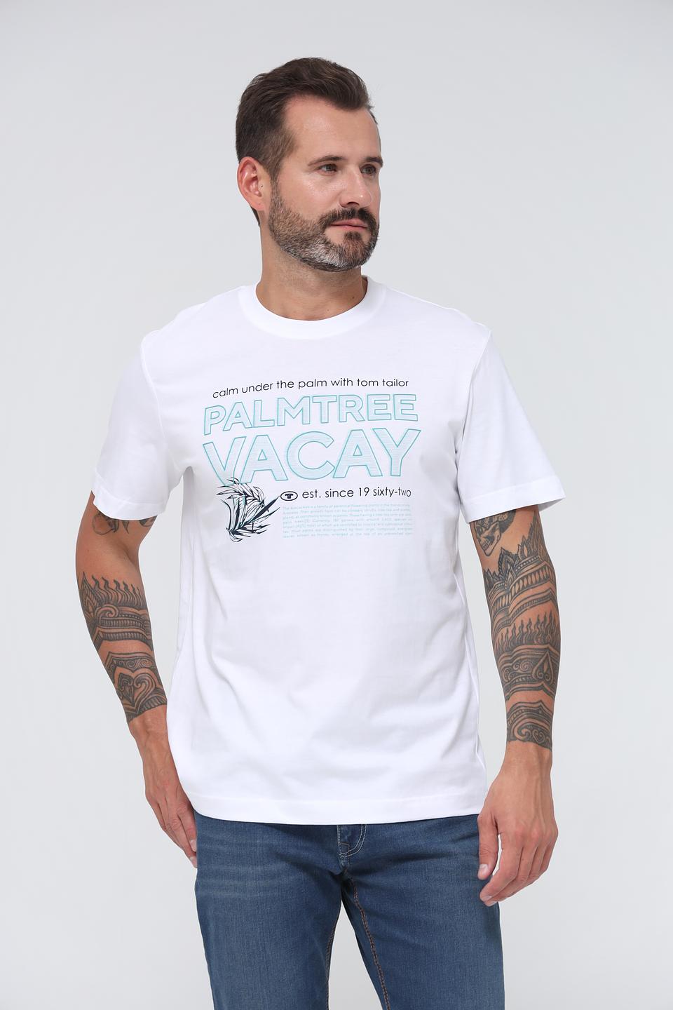 Футболка Tom Tailor с принтом