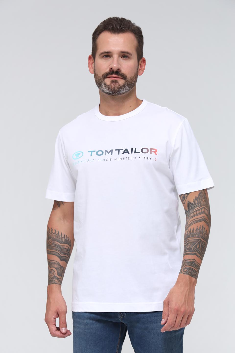 Футболка Tom Tailor essentials белый
