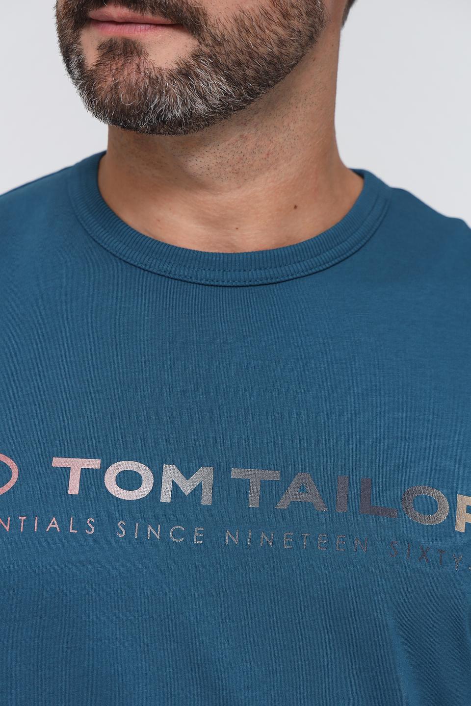 Футболка Tom Tailor мужская бирюзовая
