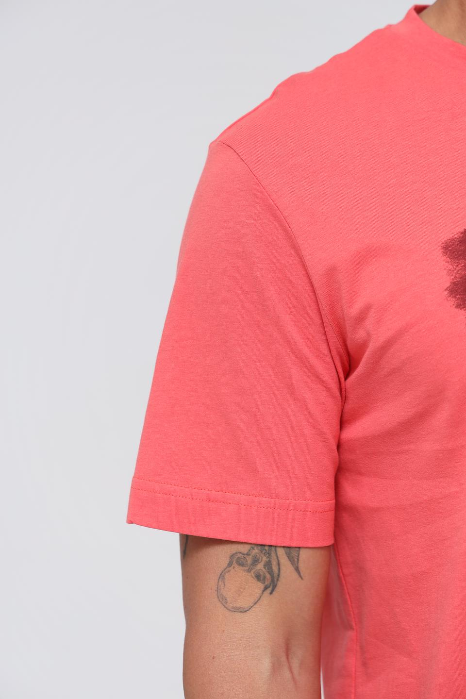 Футболка Tom Tailor Красная с Принтом Cali Cocktail