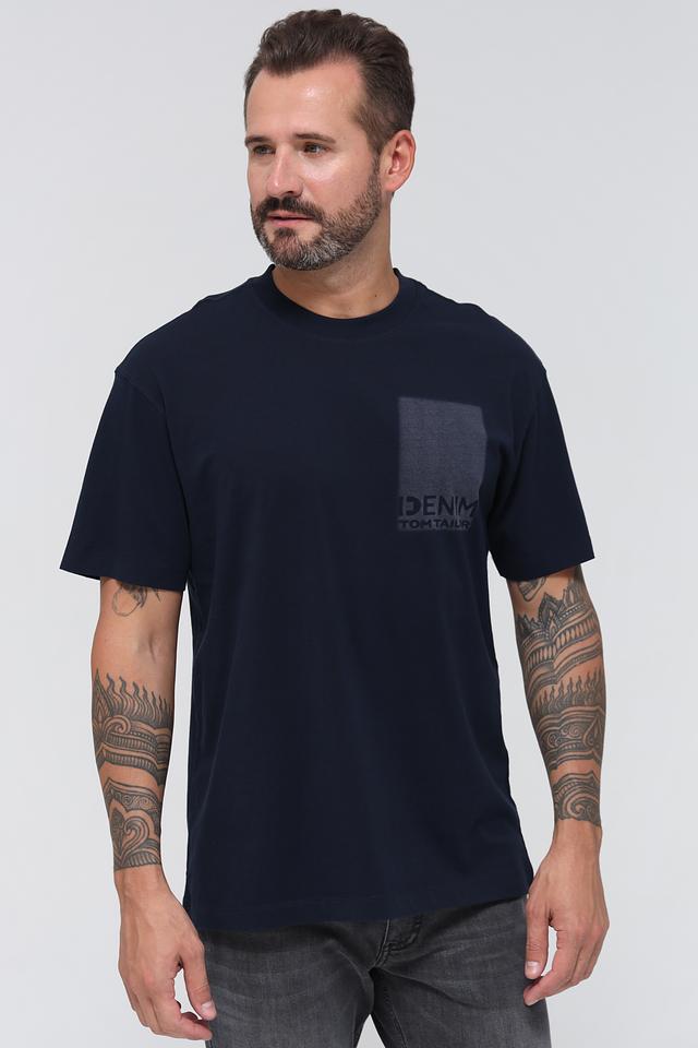 Футболка Tom Tailor denim синяя
