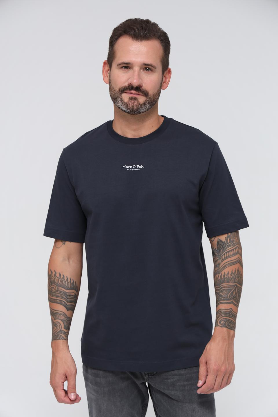 Футболка Marc O Polo men темно-синяя