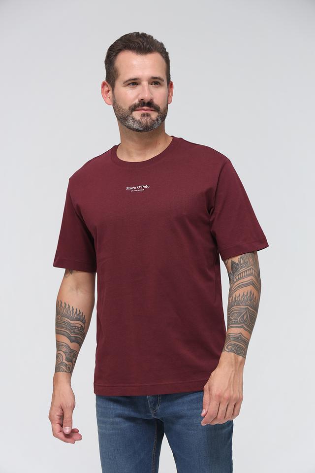 Футболка Marc O Polo бордовая