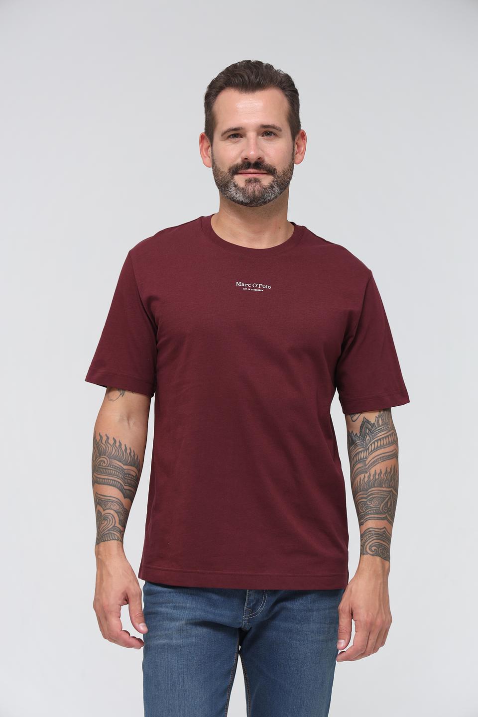 Футболка Marc O Polo бордовая