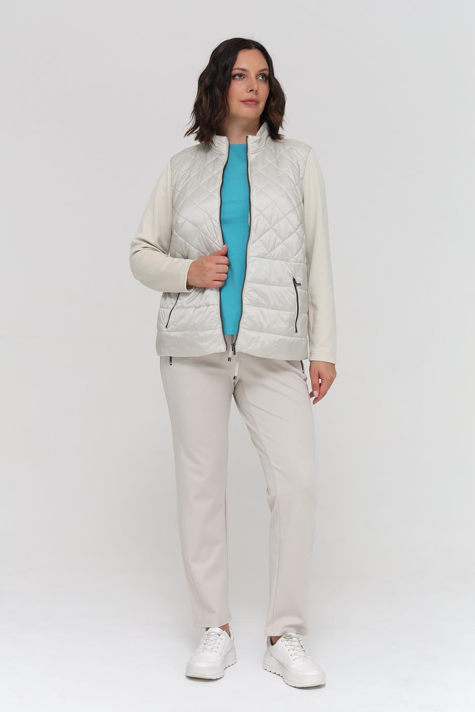 Куртка Lebek стеганая бежевая