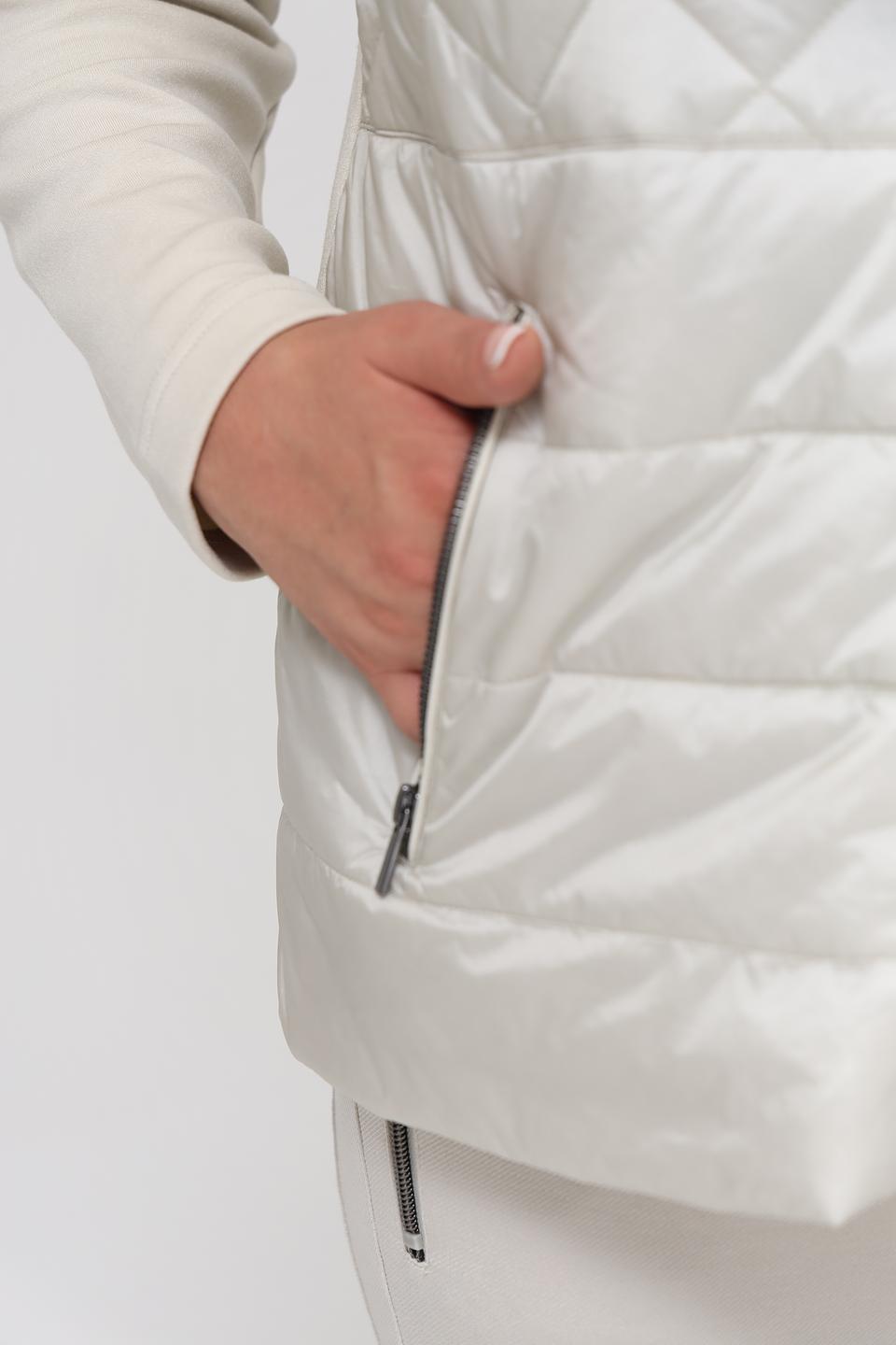 Куртка Lebek стеганая бежевая